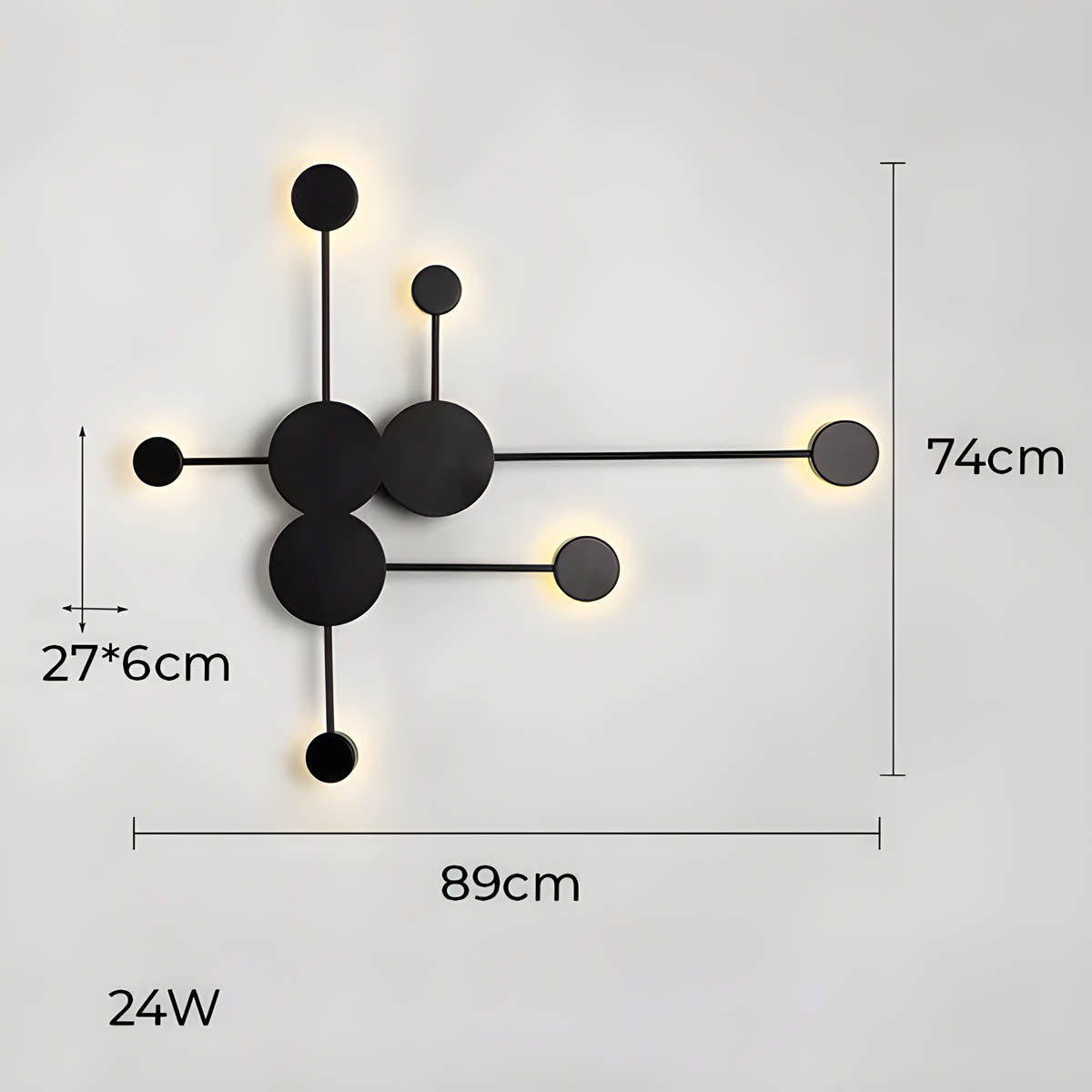 
Oakmere Beam Acrylic Wall Sconce — photo 30