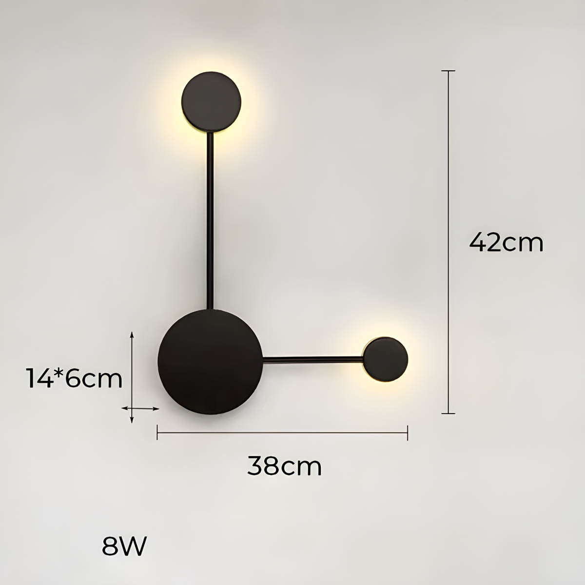 
Oakmere Beam Acrylic Wall Sconce — photo 19