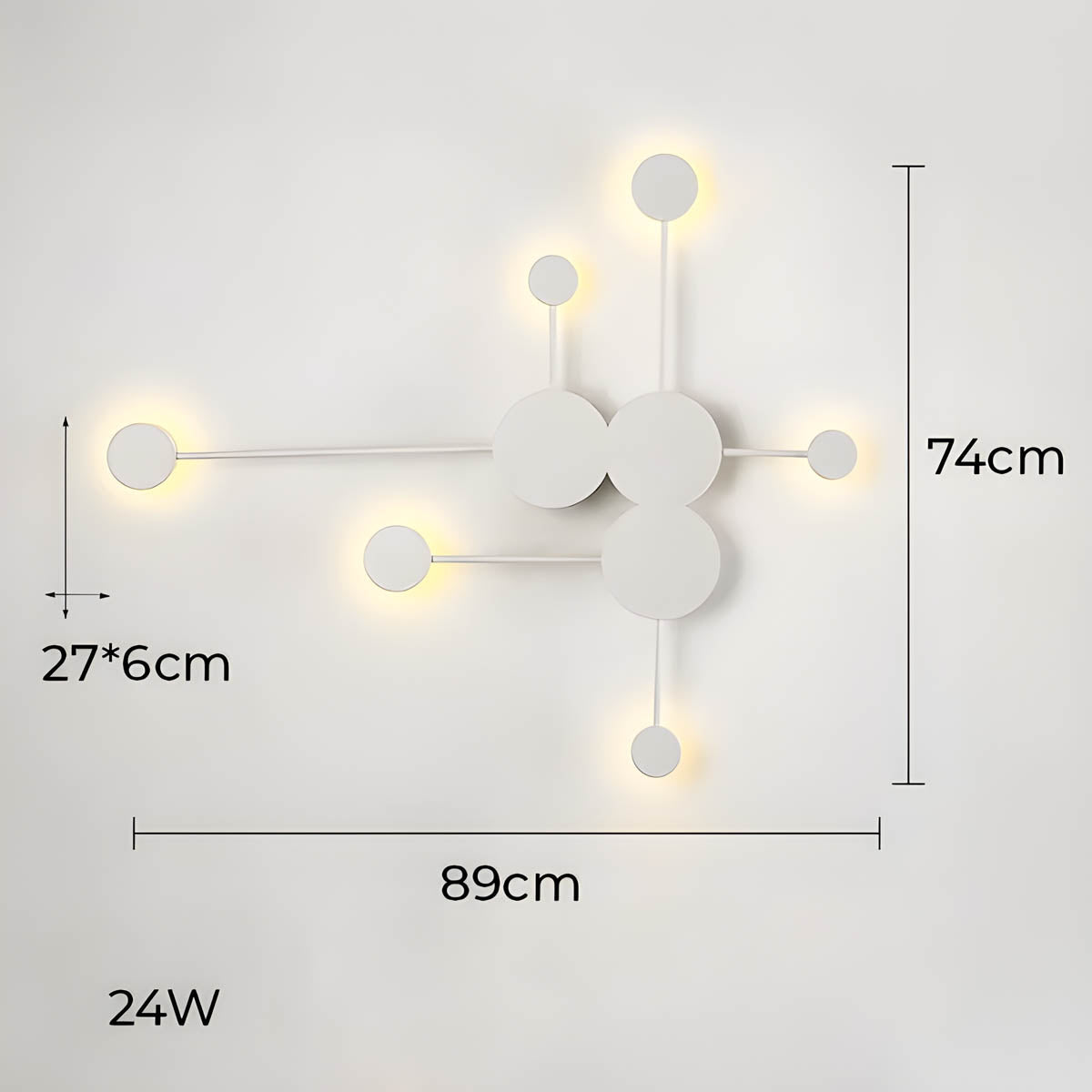 
Oakmere Beam Acrylic Wall Sconce — photo 26