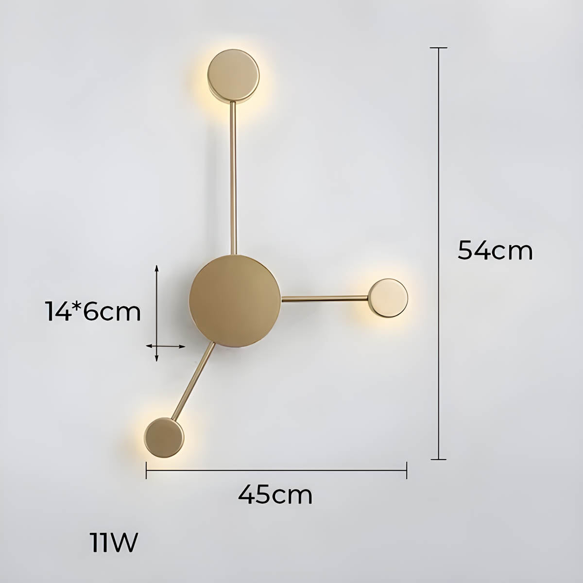 
Oakmere Beam Acrylic Wall Sconce — photo 24