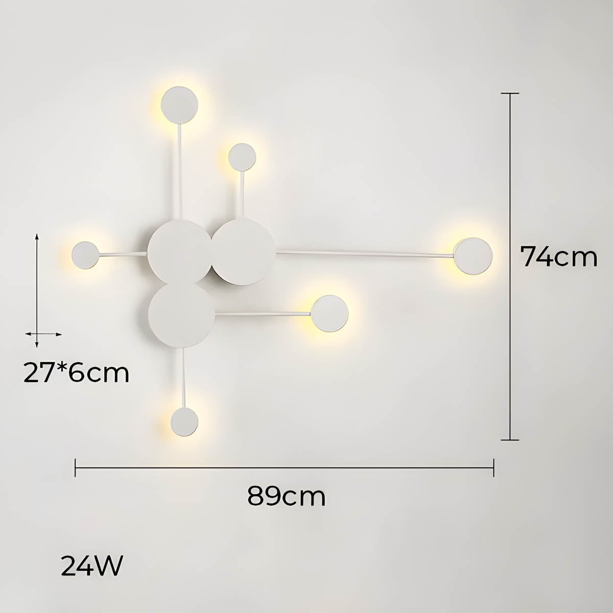 
Oakmere Beam Acrylic Wall Sconce — photo 29