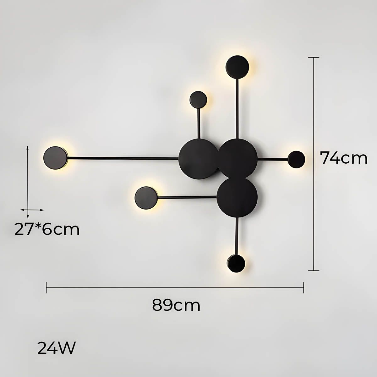 
Oakmere Beam Acrylic Wall Sconce — photo 25