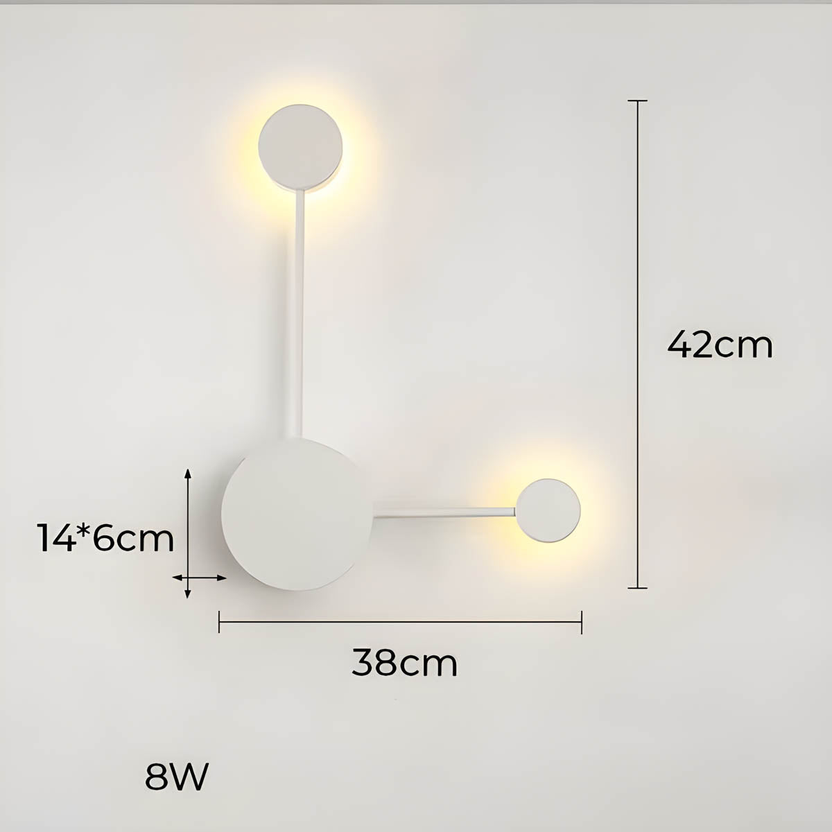 
Oakmere Beam Acrylic Wall Sconce — photo 20