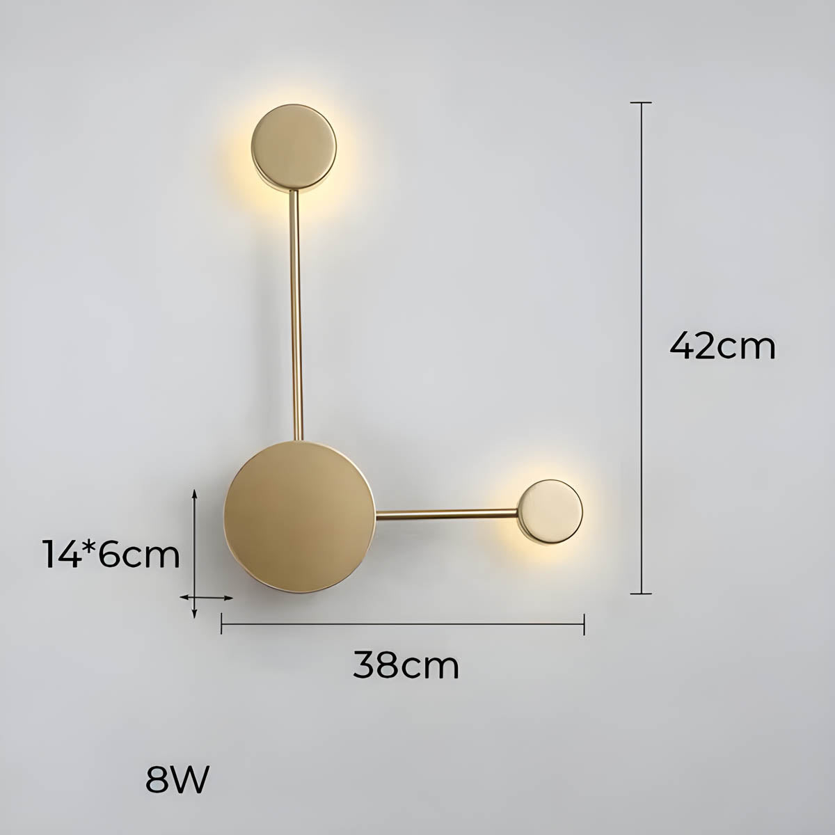 
Oakmere Beam Acrylic Wall Sconce — photo 21