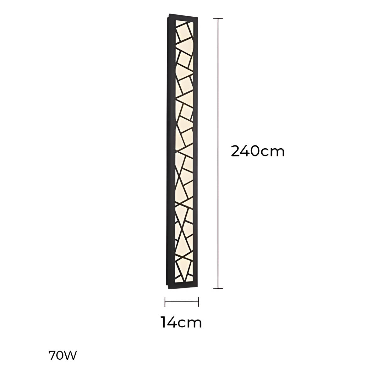 Sherwood Beam Stainless Steel Outdoor Wall Light — gallery image 19