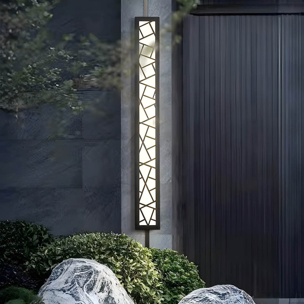 Sherwood Beam Stainless Steel Outdoor Wall Light — gallery image 4
