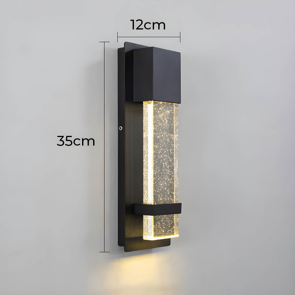 Wickham Beam Crystal Outdoor Wall Light — gallery image 17