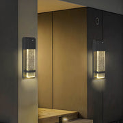 Wickham Beam Crystal Outdoor Wall Light — gallery image 2