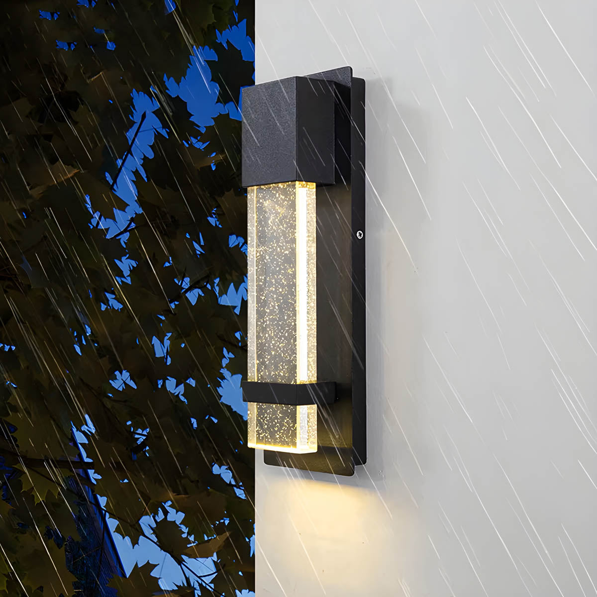 Wickham Beam Crystal Outdoor Wall Light — gallery image 5