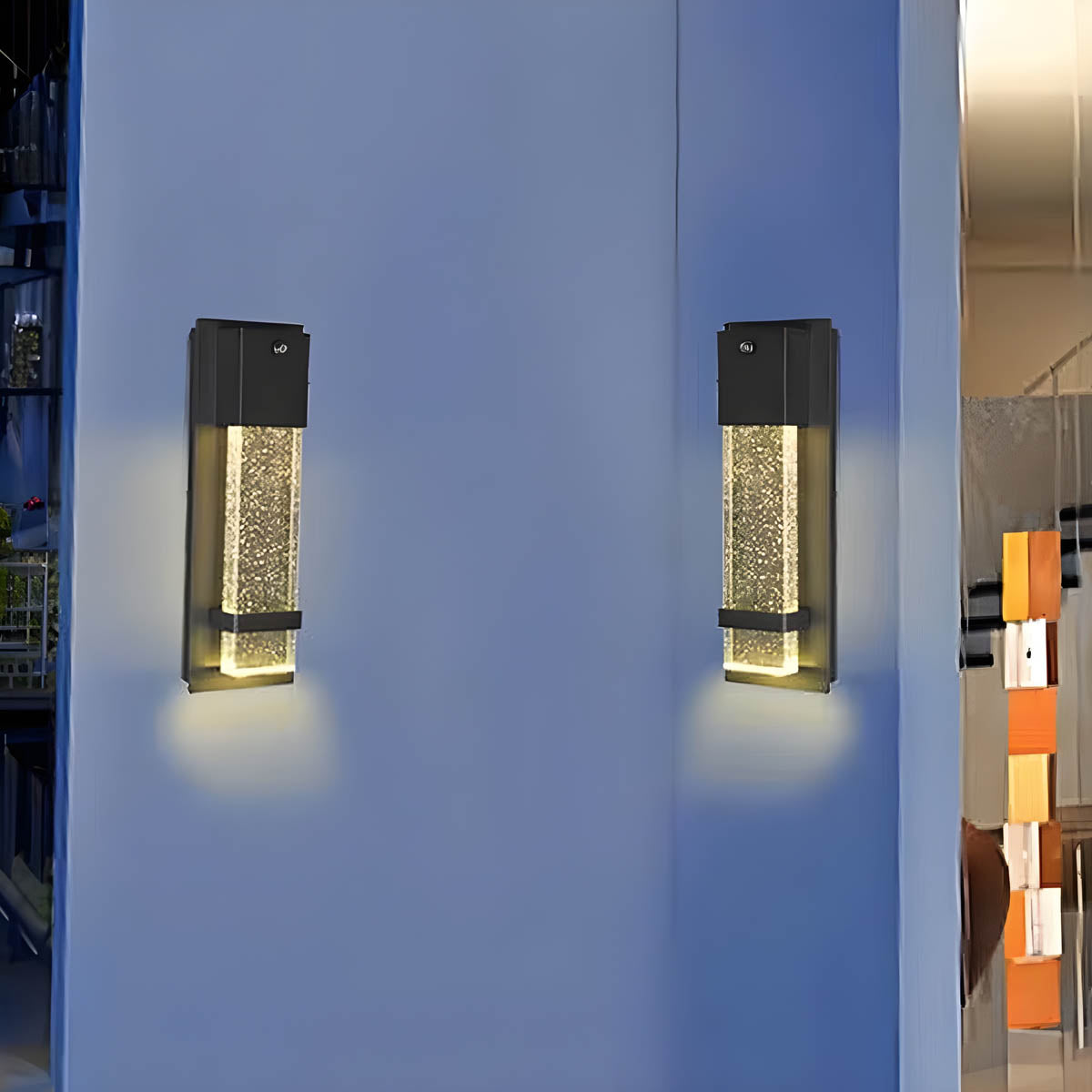 Wickham Beam Crystal Outdoor Wall Light — gallery image 11