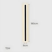 Acorn Beam Acrylic Linear Outdoor Wall Light — gallery image 21
