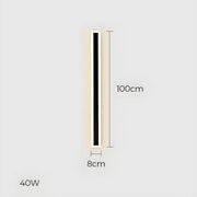 Acorn Beam Acrylic Linear Outdoor Wall Light — gallery image 18