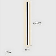 Acorn Beam Acrylic Linear Outdoor Wall Light — gallery image 23
