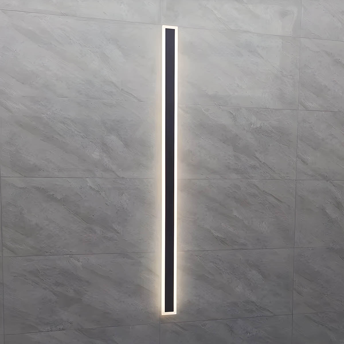 Acorn Beam Acrylic Linear Outdoor Wall Light — gallery image 12