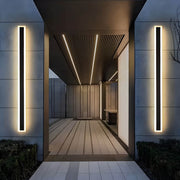 Acorn Beam Acrylic Linear Outdoor Wall Light — gallery image 7