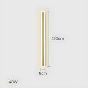 Acorn Beam Acrylic Linear Outdoor Wall Light — gallery image 25