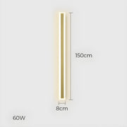 Acorn Beam Acrylic Linear Outdoor Wall Light — gallery image 26