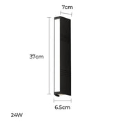 Elmsford Beam Aluminum Outdoor Wall Light — gallery image 15