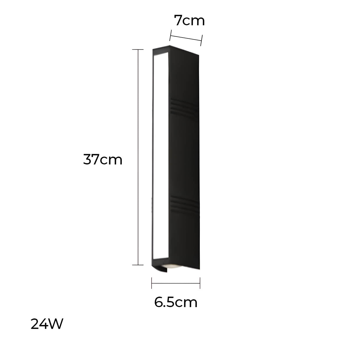 Elmsford Beam Aluminum Outdoor Wall Light — gallery image 15