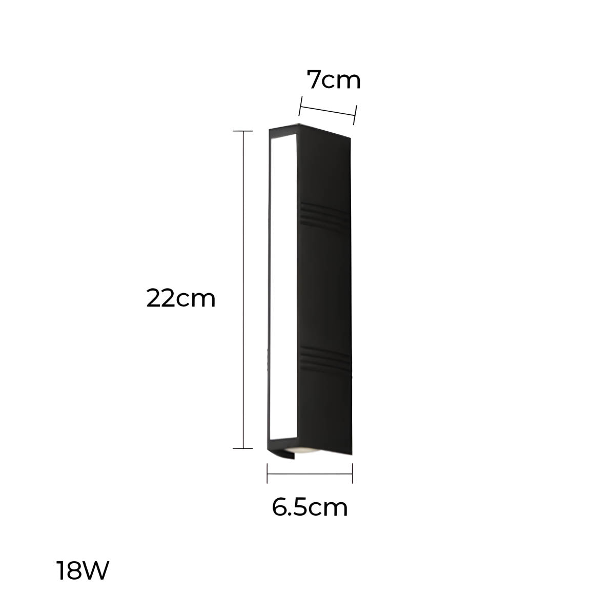 Elmsford Beam Aluminum Outdoor Wall Light — gallery image 14