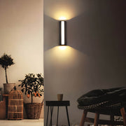 Elmsford Beam Aluminum Outdoor Wall Light — gallery image 10