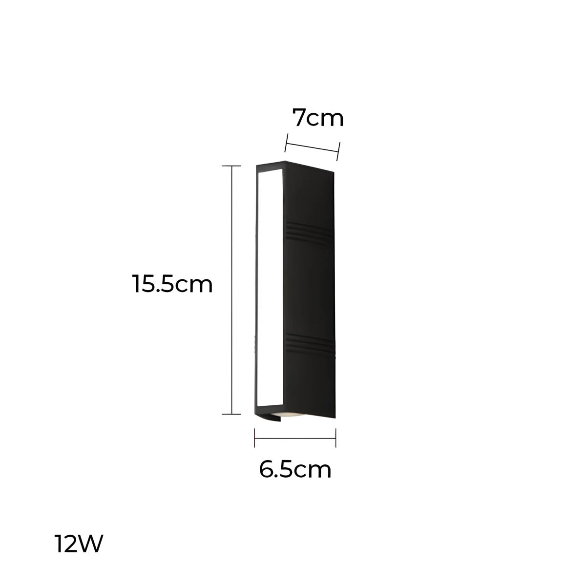Elmsford Beam Aluminum Outdoor Wall Light — gallery image 13