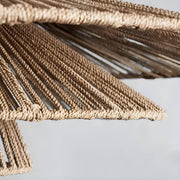 Foxglove Beam Rattan Chandelier — gallery image 12