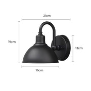 Blackthorn Beam Aluminum Outdoor Wall Light — gallery image 11