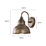 Blackthorn Beam Aluminum Outdoor Wall Light — gallery image 14