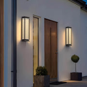 Larchwood Beam Stainless Steel Linear Outdoor Wall Light — gallery image 3