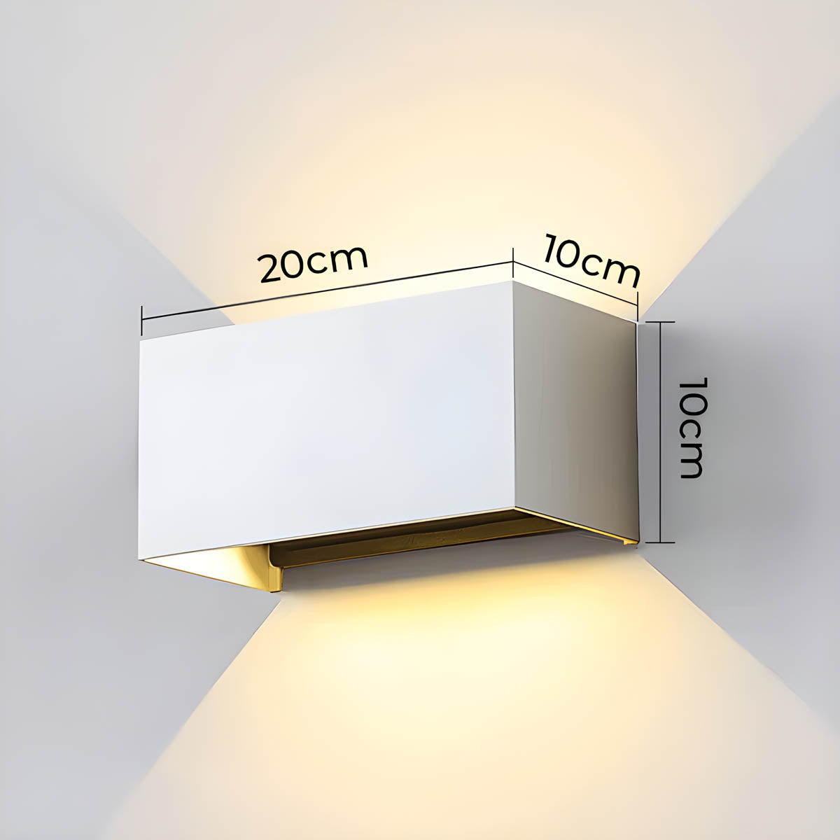 Pemberley Beam Aluminum Outdoor Wall Light — gallery image 15