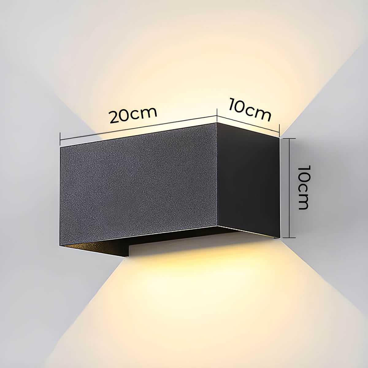 Pemberley Beam Aluminum Outdoor Wall Light — gallery image 16