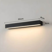 Silverwood Beam Glass Outdoor Wall Light — gallery image 13