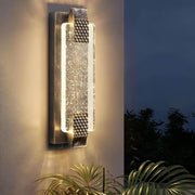 Whitmore Beam Crystal Outdoor Wall Light — gallery image 8