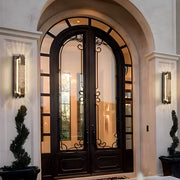 Whitmore Beam Crystal Outdoor Wall Light — gallery image 2
