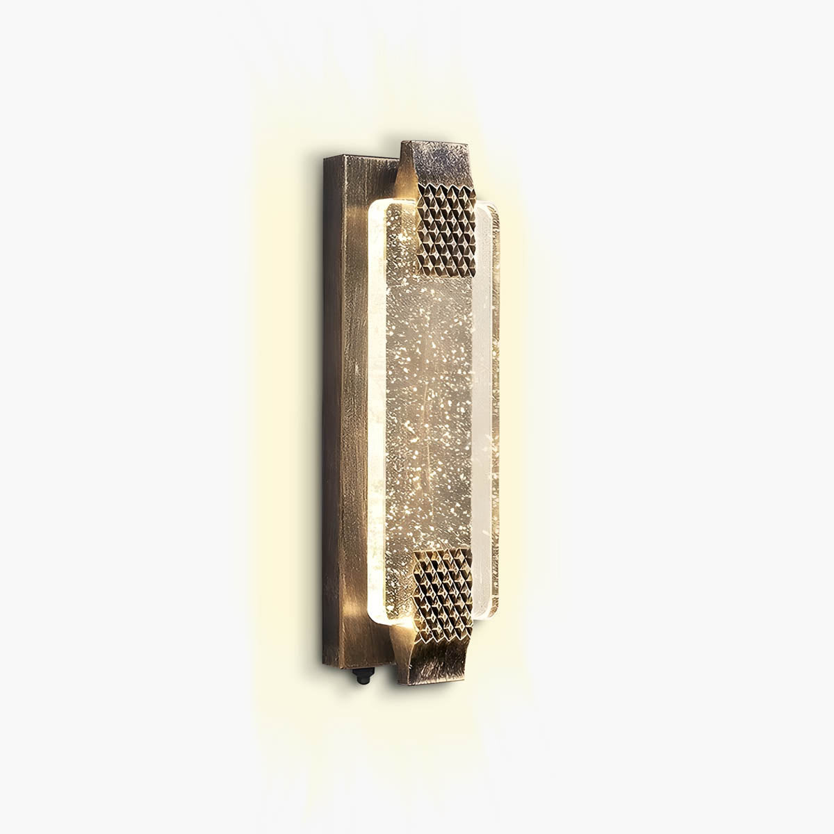 Whitmore Beam Crystal Outdoor Wall Light — gallery image 1