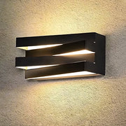 Woodford Beam Glass Outdoor Wall Light — gallery image 2