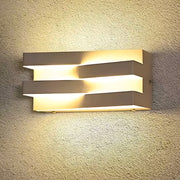 Woodford Beam Glass Outdoor Wall Light — gallery image 7