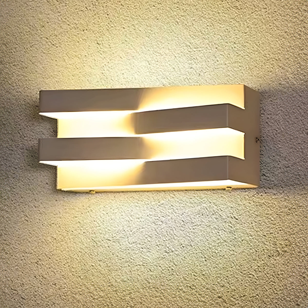 Woodford Beam Glass Outdoor Wall Light — gallery image 7