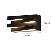 Woodford Beam Glass Outdoor Wall Light — gallery image 12