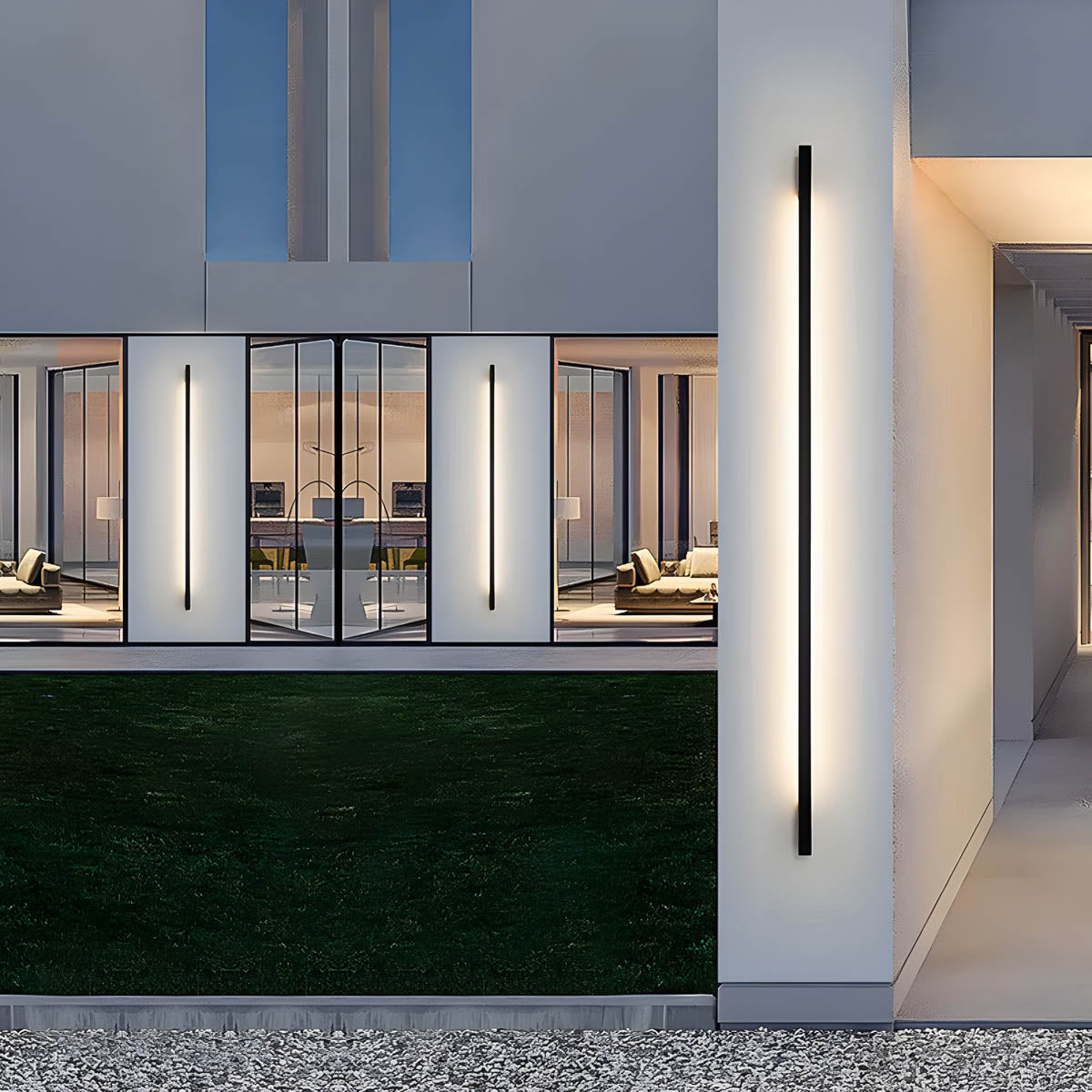 Alder Branch Aluminum Outdoor Wall Light — gallery image 4