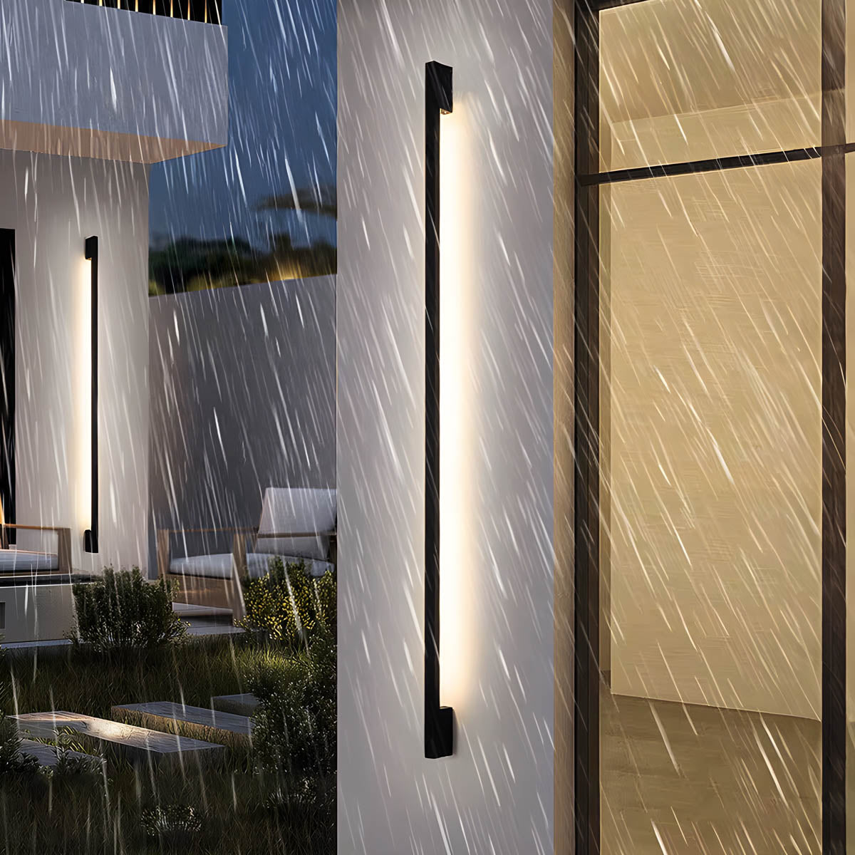 Alder Branch Aluminum Outdoor Wall Light — gallery image 7