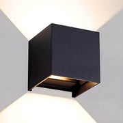Bracken Branch Stainless Steel Outdoor Wall Light — gallery image 15