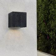 Bracken Branch Stainless Steel Outdoor Wall Light — gallery image 7