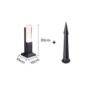 Cedar Branch Aluminum Floor Lamp — gallery image 15