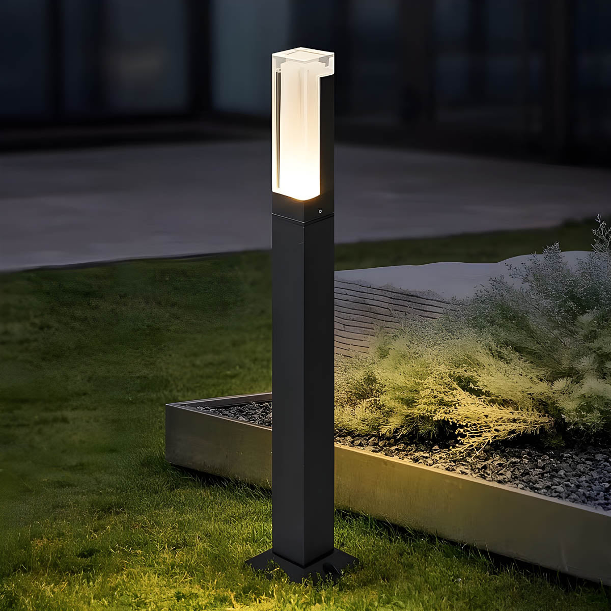 Cedar Branch Aluminum Floor Lamp — gallery image 7