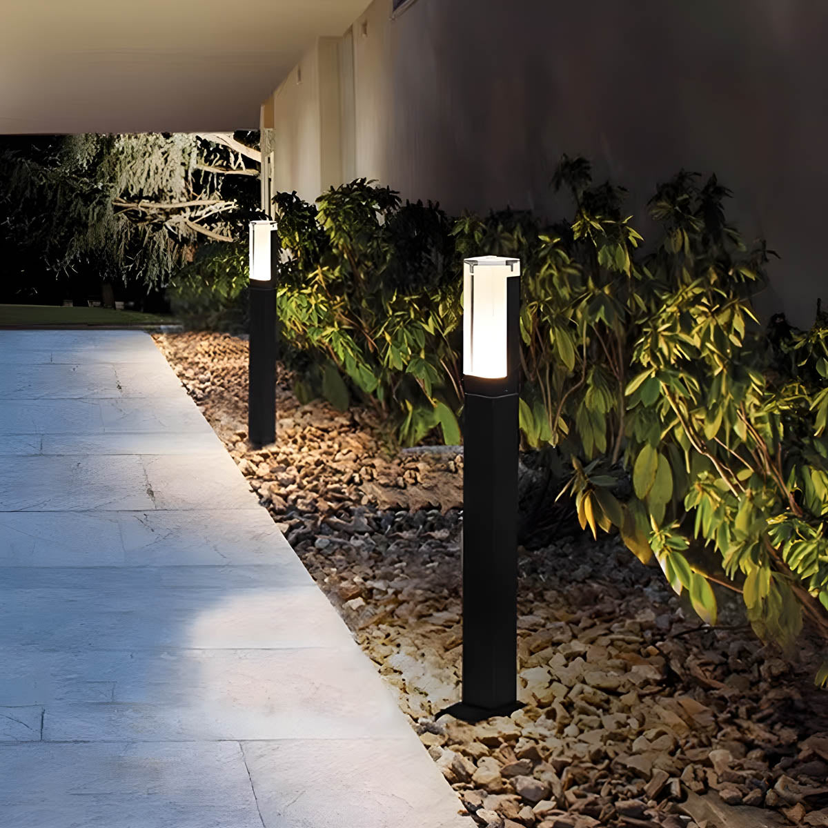 Cedar Branch Aluminum Floor Lamp — gallery image 8