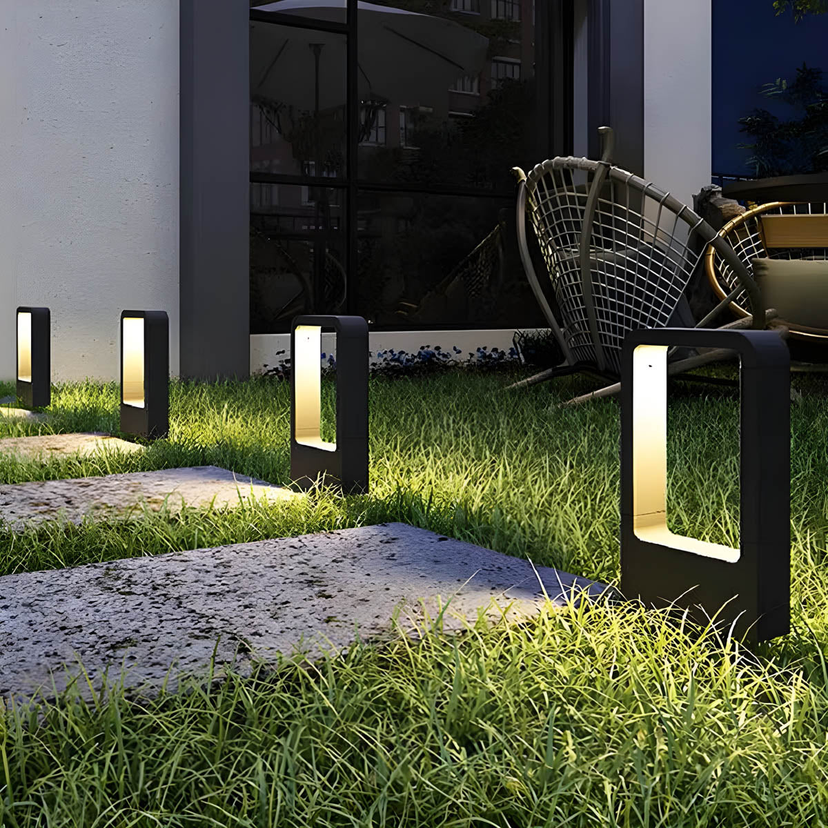 Hollis Branch Aluminum Floor Lamp — gallery image 12