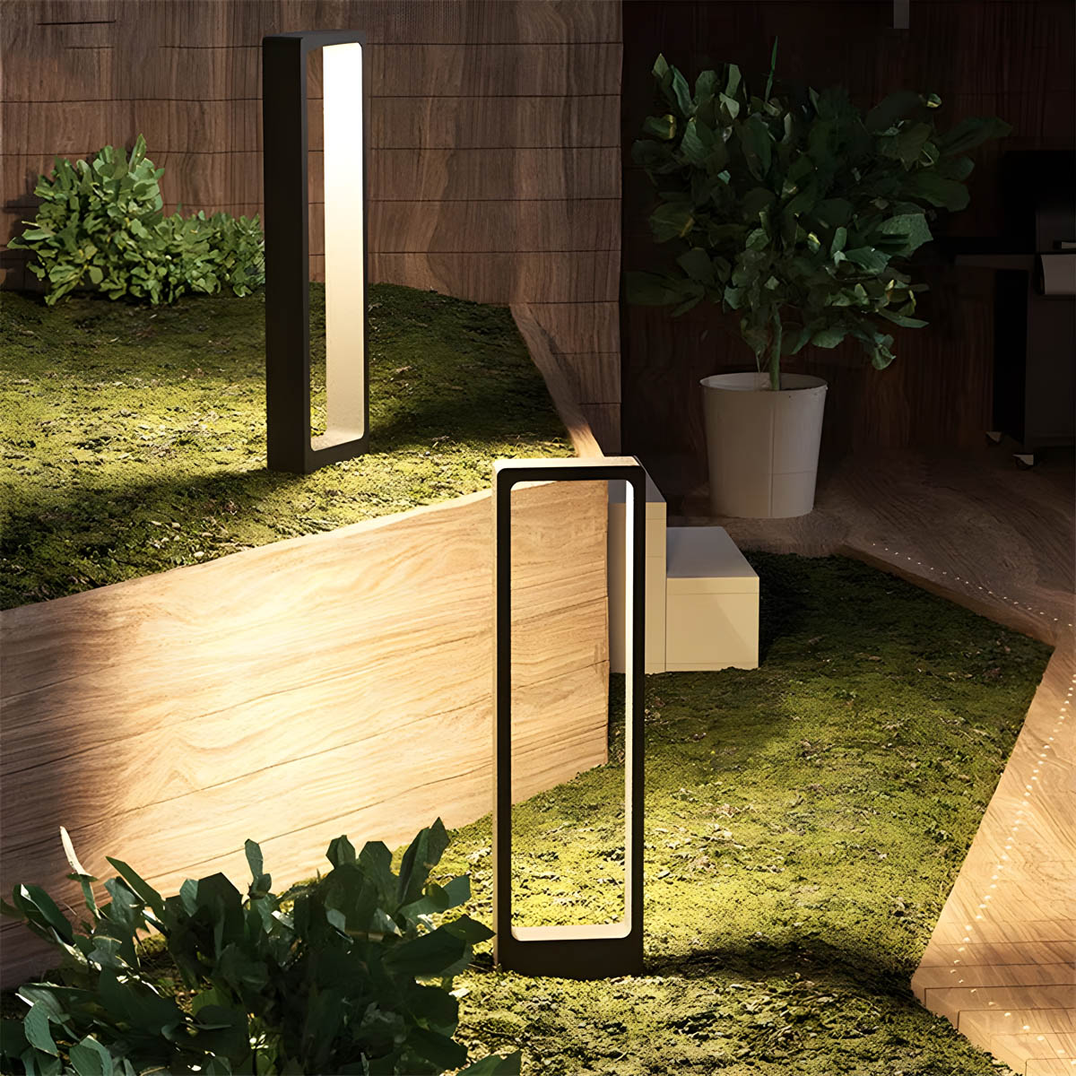 Hollis Branch Aluminum Floor Lamp — gallery image 8
