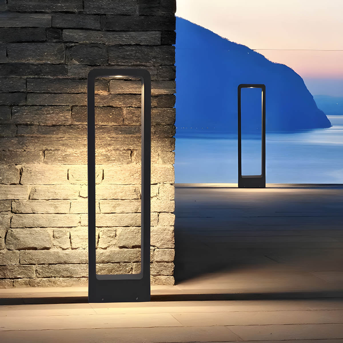 Hollis Branch Aluminum Floor Lamp — gallery image 3